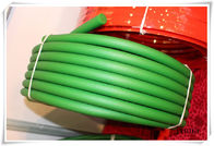 Green Polyurethane Round Belt / 8mm pu conveyor belt for driving