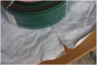 Conveyor PU V Belt With Super Grip / Transmission Polyurethane V Belt Top Green PVC